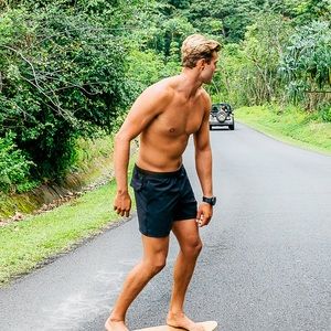 Skatie mens swim suit “Nick” in black, size small